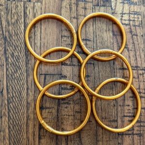 SPARK ALL WEATHER BANGLES® (SET OF 6) - SERENITY PRAYER - size medium